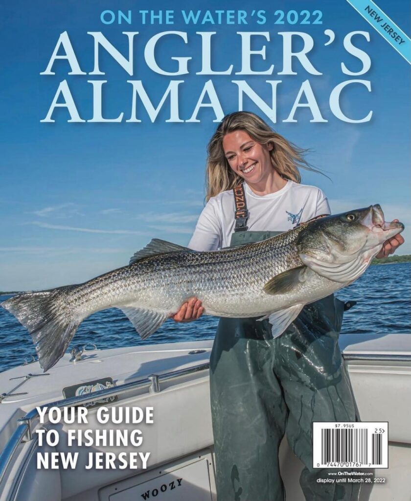 coral rose aiello with a striper